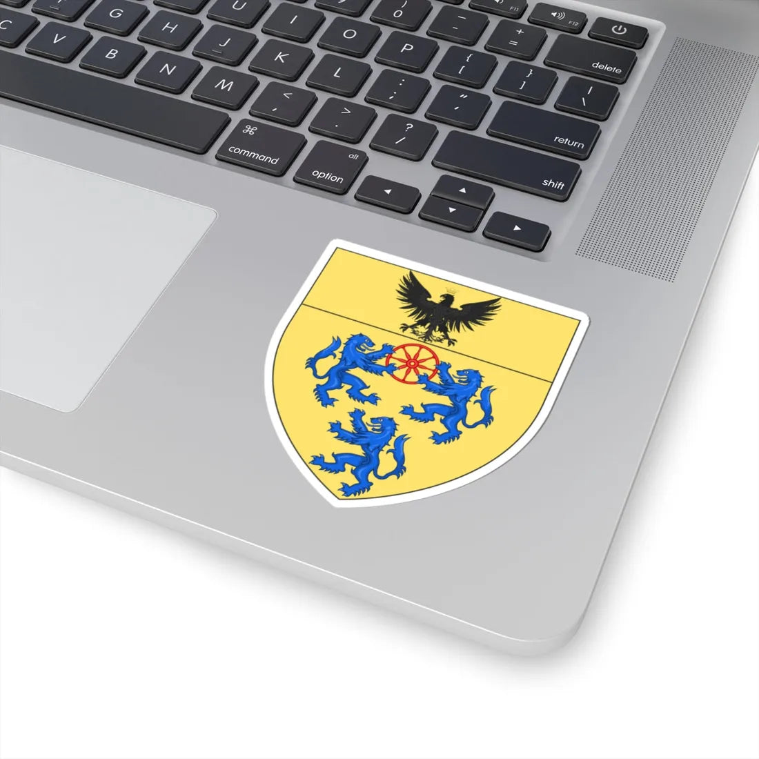Coa fam ITA Ugurgieri 2 HrM (Italy) (Coat of Arms) STICKER Vinyl Kiss-Cut Decal - The Sticker Space