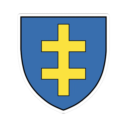 COA family pl Jagiellon (Poland) (Coat of Arms) STICKER Vinyl Kiss-Cut Decal 3 Inch White - The Sticker Space