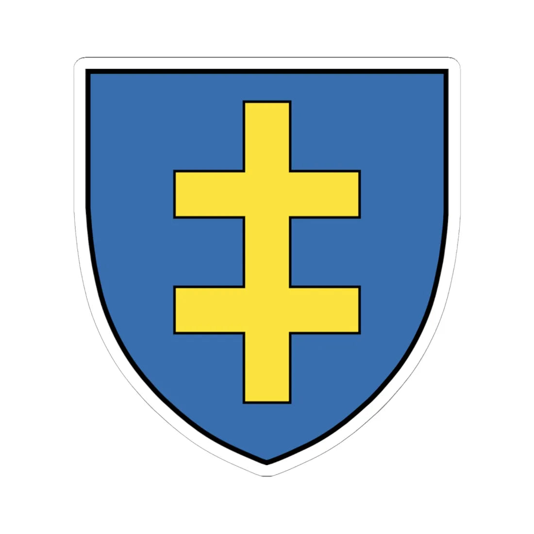 COA family pl Jagiellon (Poland) (Coat of Arms) STICKER Vinyl Kiss-Cut Decal - The Sticker Space