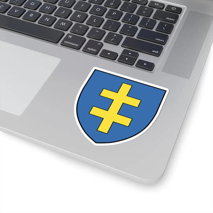 COA family pl Jagiellon (Poland) (Coat of Arms) STICKER Vinyl Kiss-Cut Decal - The Sticker Space