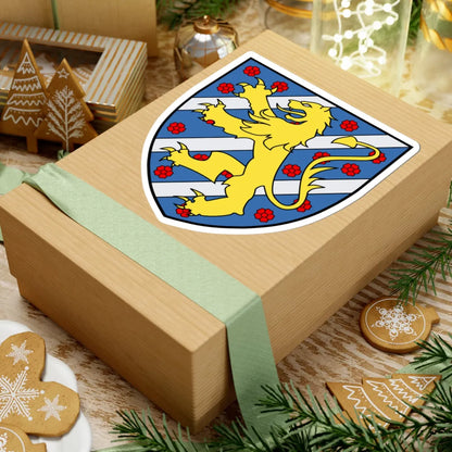 COA family sv Birger jarl (Sweden) (Coat of Arms) STICKER Vinyl Kiss-Cut Decal - The Sticker Space