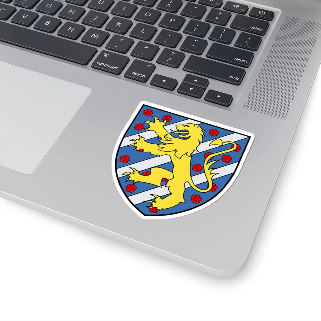 COA family sv Birger jarl (Sweden) (Coat of Arms) STICKER Vinyl Kiss-Cut Decal - The Sticker Space