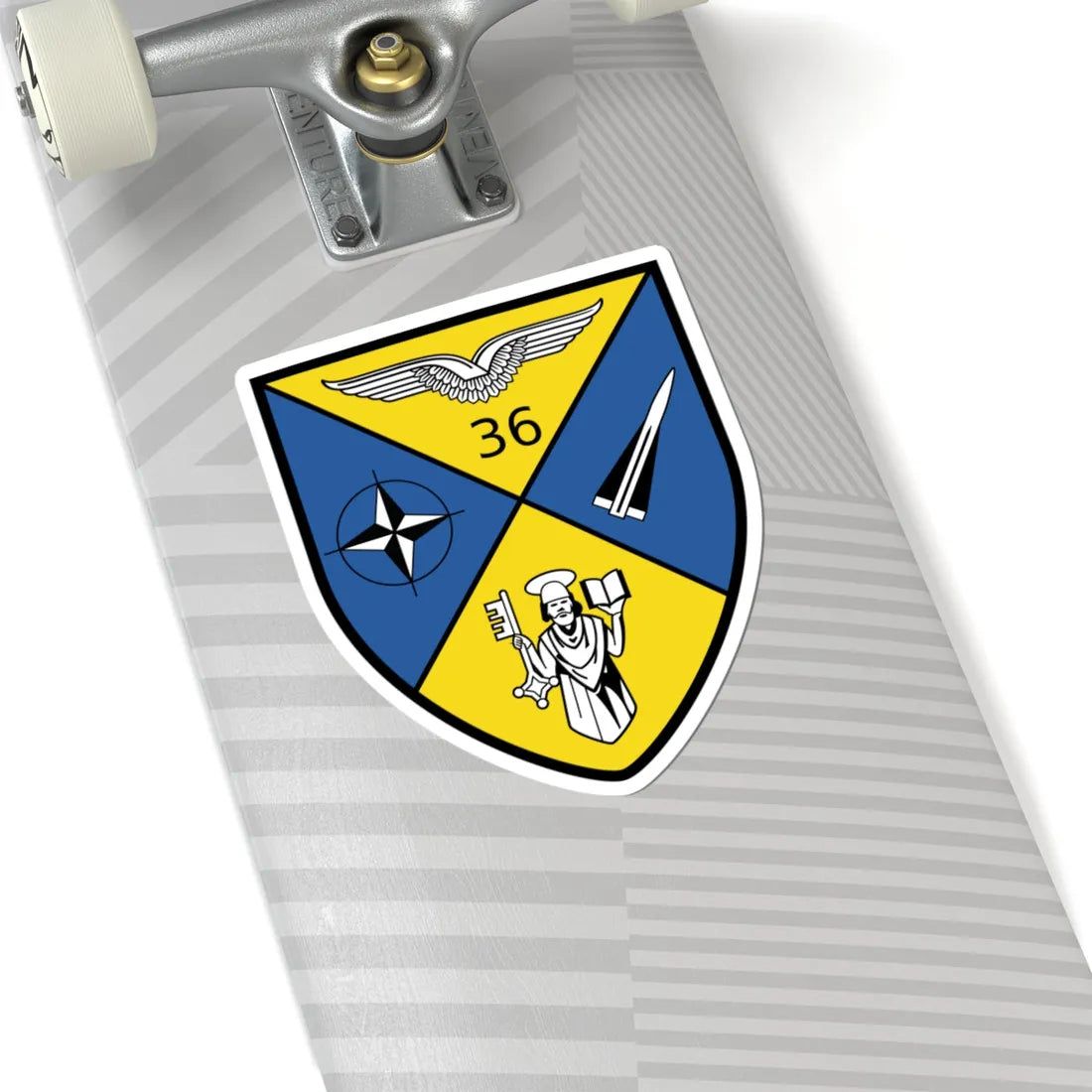 COA FlaRakG 36 (Germany) (Coat of Arms) STICKER Vinyl Kiss-Cut Decal - The Sticker Space