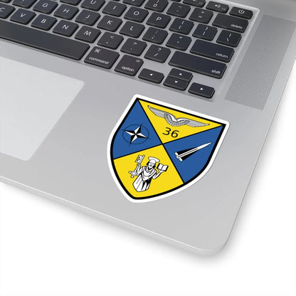 COA FlaRakG 36 (Germany) (Coat of Arms) STICKER Vinyl Kiss-Cut Decal - The Sticker Space
