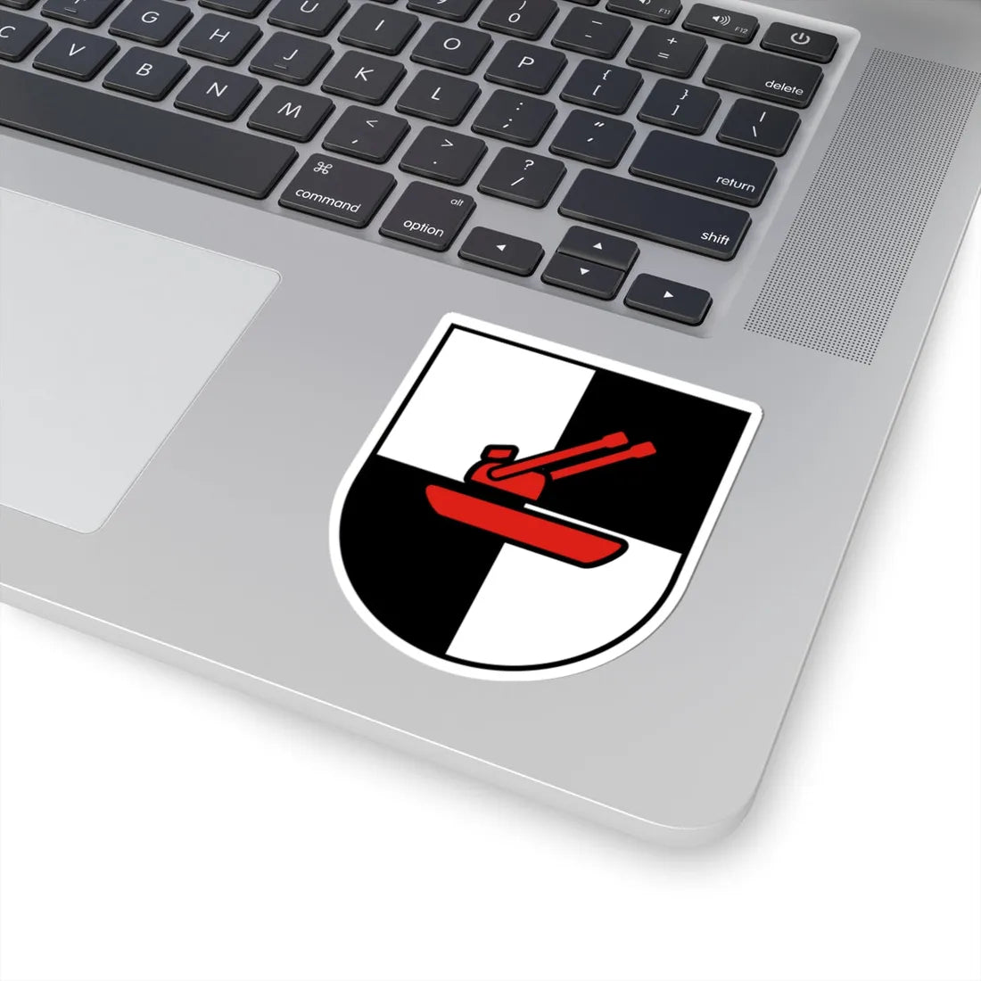 COA FlaRgt 10 (Germany) (Coat of Arms) STICKER Vinyl Kiss-Cut Decal - The Sticker Space