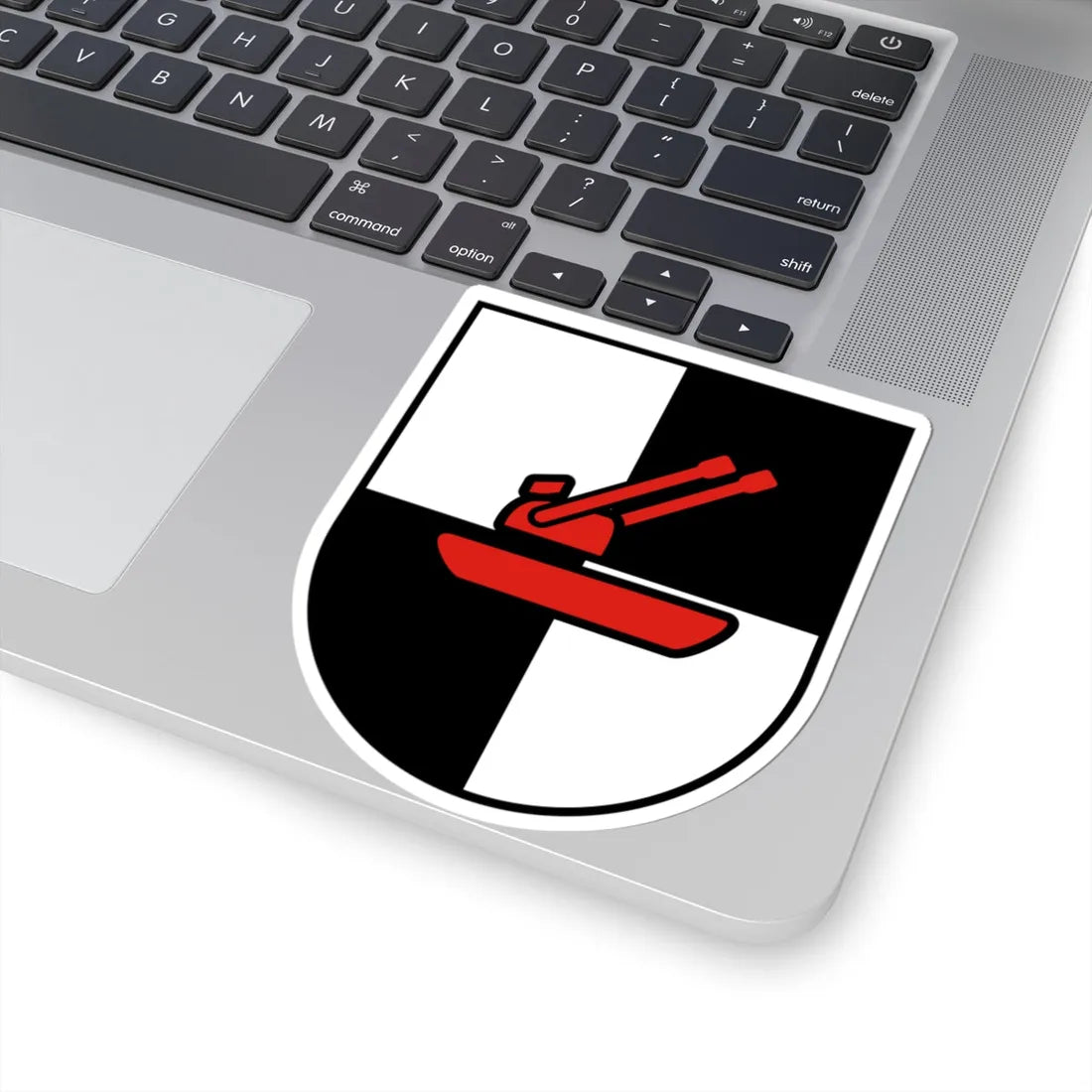 COA FlaRgt 10 (Germany) (Coat of Arms) STICKER Vinyl Kiss-Cut Decal - The Sticker Space