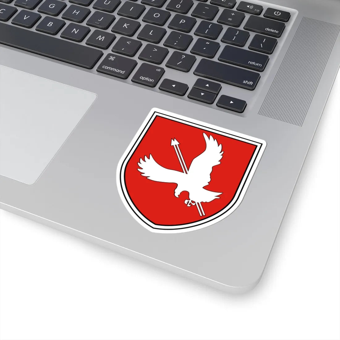 COA FlaRgt 2 (Germany) (Coat of Arms) STICKER Vinyl Kiss-Cut Decal - The Sticker Space