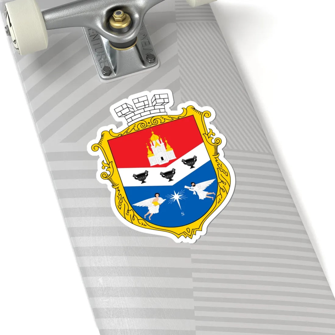 COA Foros Krym UHT (Russia) (Coat of Arms) STICKER Vinyl Kiss-Cut Decal - The Sticker Space