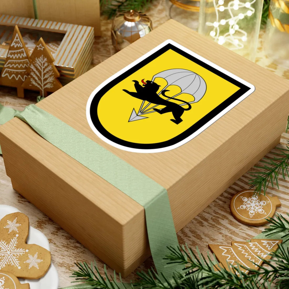 COA FschJgBtl 271 (Germany) (Coat of Arms) STICKER Vinyl Kiss-Cut Decal - The Sticker Space