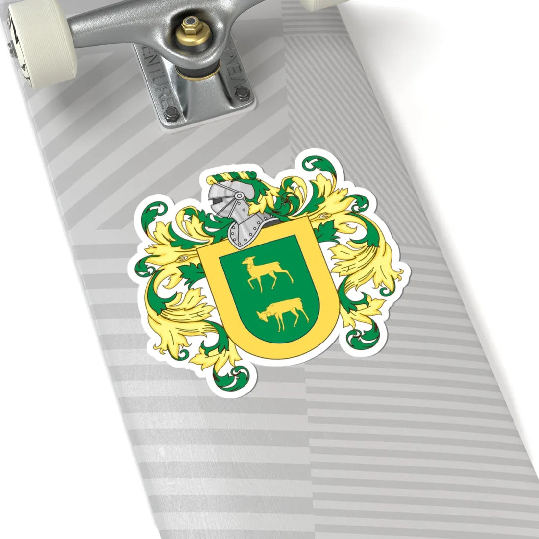 COA Gómez de Cervantes (Costa Rica) (Coat of Arms) STICKER Vinyl Kiss-Cut Decal - The Sticker Space