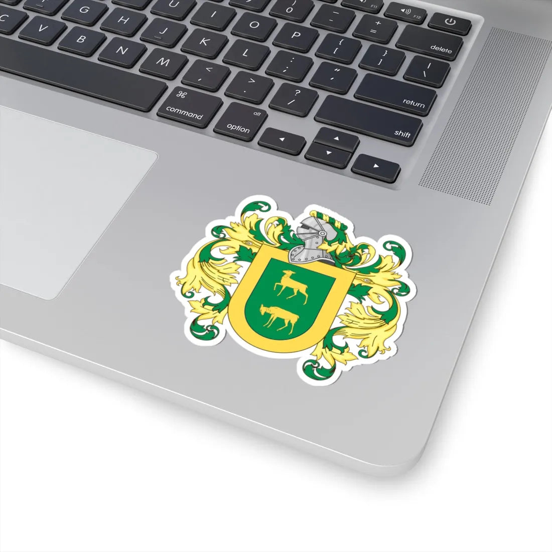 COA Gómez de Cervantes (Costa Rica) (Coat of Arms) STICKER Vinyl Kiss-Cut Decal - The Sticker Space