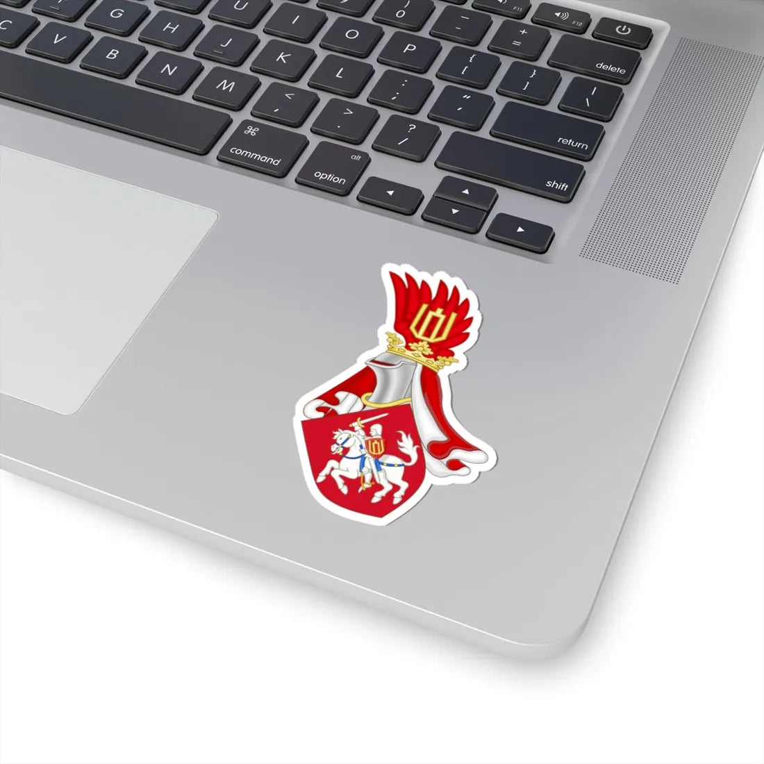 COA Grand Duchy of Lithuania with crest (Belarus) (Coat of Arms) STICKER Vinyl Kiss-Cut Decal - The Sticker Space