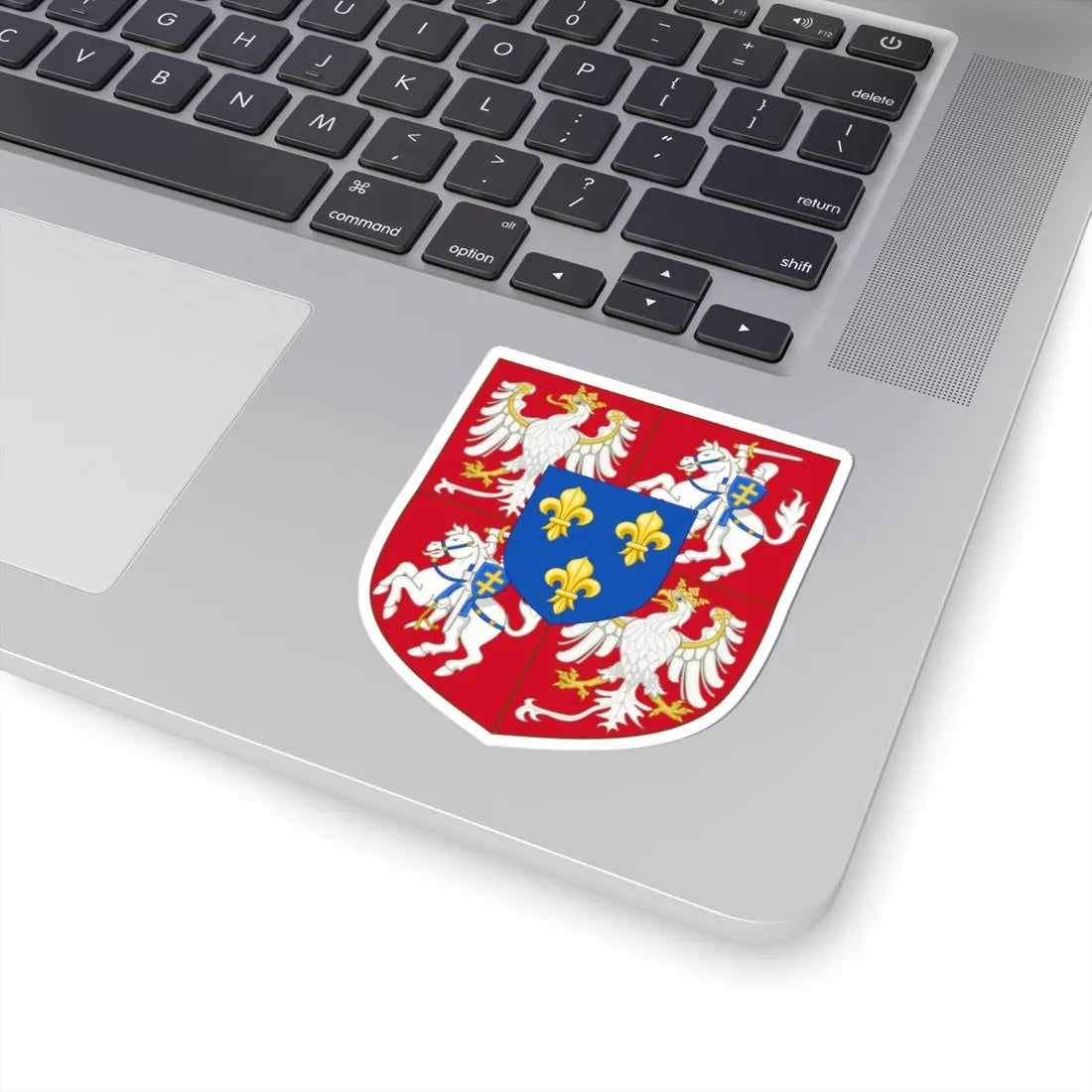 COA Henri I of Poland (Lithuania) (Coat of Arms) STICKER Vinyl Kiss-Cut Decal - The Sticker Space
