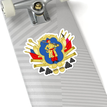 CoA Hetmanate (Algeria) (Coat of Arms) STICKER Vinyl Kiss-Cut Decal - The Sticker Space