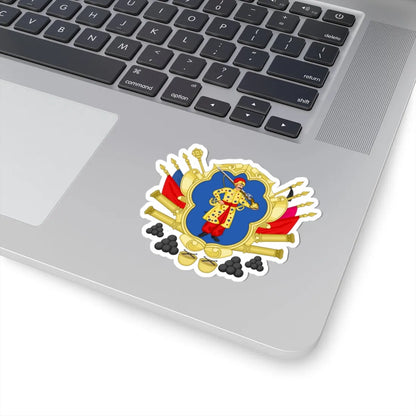 CoA Hetmanate (Algeria) (Coat of Arms) STICKER Vinyl Kiss-Cut Decal - The Sticker Space