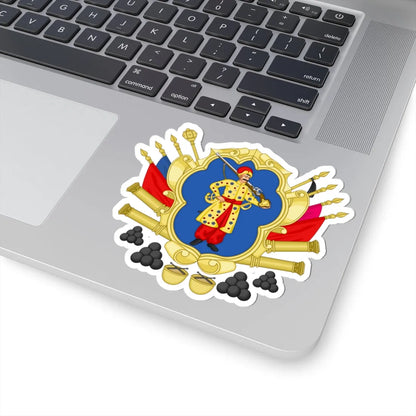 CoA Hetmanate (Algeria) (Coat of Arms) STICKER Vinyl Kiss-Cut Decal - The Sticker Space