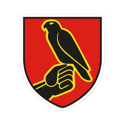 COA HFlgWaS (Germany) (Coat of Arms) STICKER Vinyl Kiss-Cut Decal 4 Inch White - The Sticker Space
