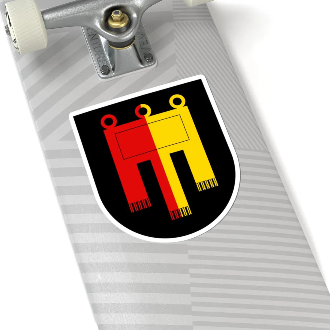 Coa House of Asperg (Germany) (Coat of Arms) STICKER Vinyl Kiss-Cut Decal - The Sticker Space