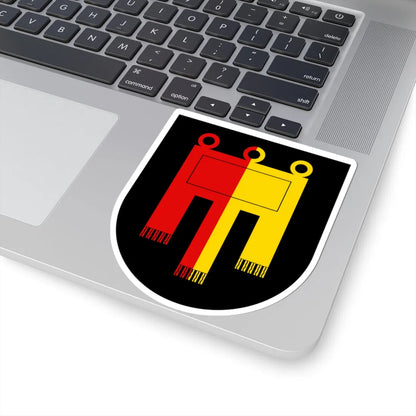 Coa House of Asperg (Germany) (Coat of Arms) STICKER Vinyl Kiss-Cut Decal - The Sticker Space