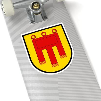 Coa House of Tuebingen framed (Germany) (Coat of Arms) STICKER Vinyl Kiss-Cut Decal - The Sticker Space