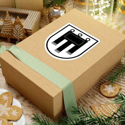 Coa House of Werdenberg-1 framed (Switzerland) (Coat of Arms) STICKER Vinyl Kiss-Cut Decal - The Sticker Space