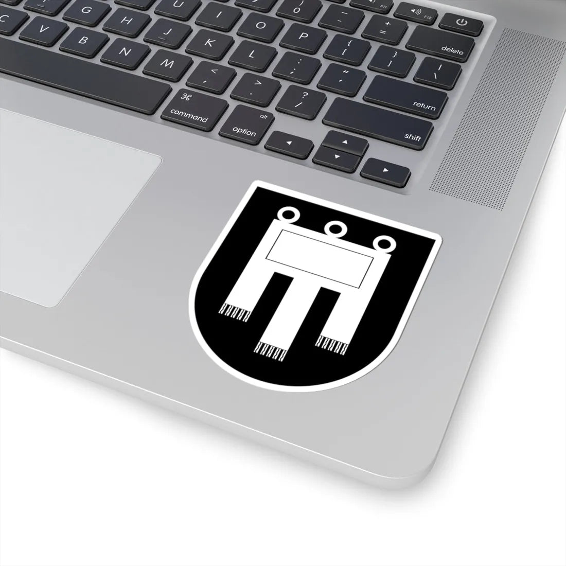 Coa House of Werdenberg-3 (Switzerland) (Coat of Arms) STICKER Vinyl Kiss-Cut Decal - The Sticker Space