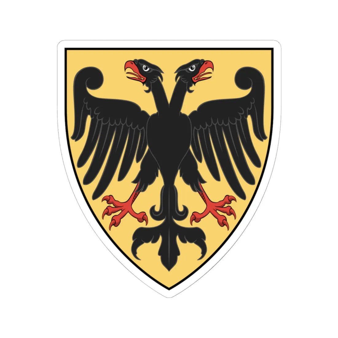 Coa Hungary Clan Balogh (Hungary) (Coat of Arms) STICKER Vinyl Kiss-Cut Decal - The Sticker Space