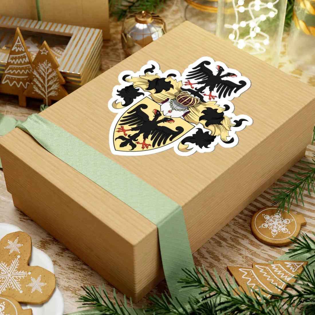 Coa Hungary Clan Balogh v3 (Hungary) (Coat of Arms) STICKER Vinyl Kiss-Cut Decal - The Sticker Space