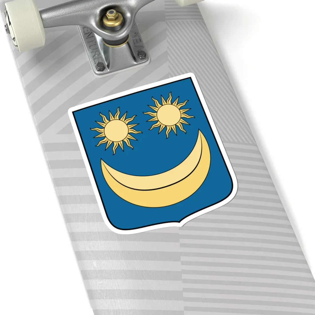 Coa Hungary Clan Hont-Pázmány v2 (Hungary) (Coat of Arms) STICKER Vinyl Kiss-Cut Decal - The Sticker Space