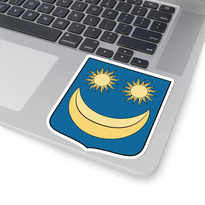 Coa Hungary Clan Hont-Pázmány v2 (Hungary) (Coat of Arms) STICKER Vinyl Kiss-Cut Decal - The Sticker Space