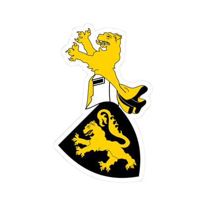 Coa Hungary Clan Ják (Hungary) (Coat of Arms) STICKER Vinyl Kiss-Cut Decal 3 Inch White - The Sticker Space