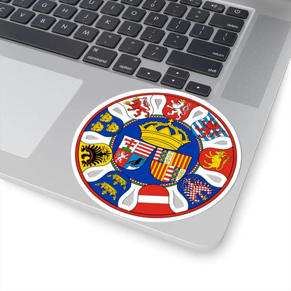 Coa Hungary Country History Mathias Corvinus 1458-1490 big (Czech Republic) (Coat of Arms) STICKER Vinyl Kiss-Cut Decal - The Sticker Space