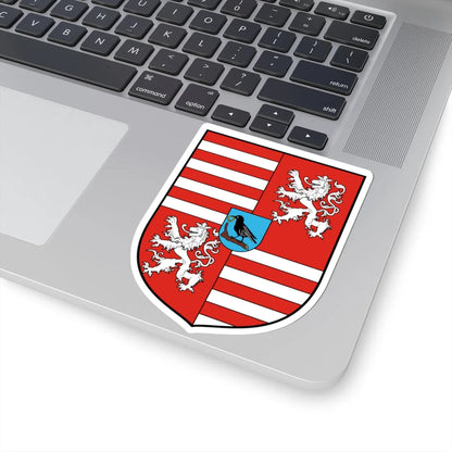 Coa Hungary Country History Mathias Corvinus 21458-1490 (Czech Republic) (Coat of Arms) STICKER Vinyl Kiss-Cut Decal - The Sticker Space