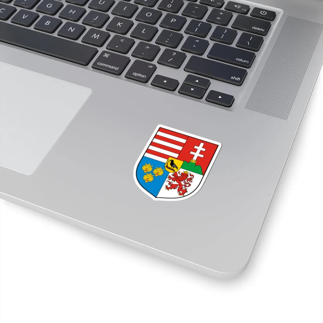 Coa Hungary Country History Mathias Corvinus mid 11458-1490 (Czech Republic) (Coat of Arms) STICKER Vinyl Kiss-Cut Decal - The Sticker Space