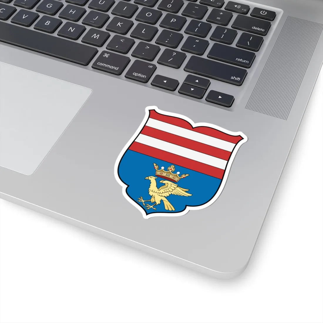 Coa Hungary County Abaúj-Torna Historical (Hungary) (Coat of Arms) STICKER Vinyl Kiss-Cut Decal - The Sticker Space