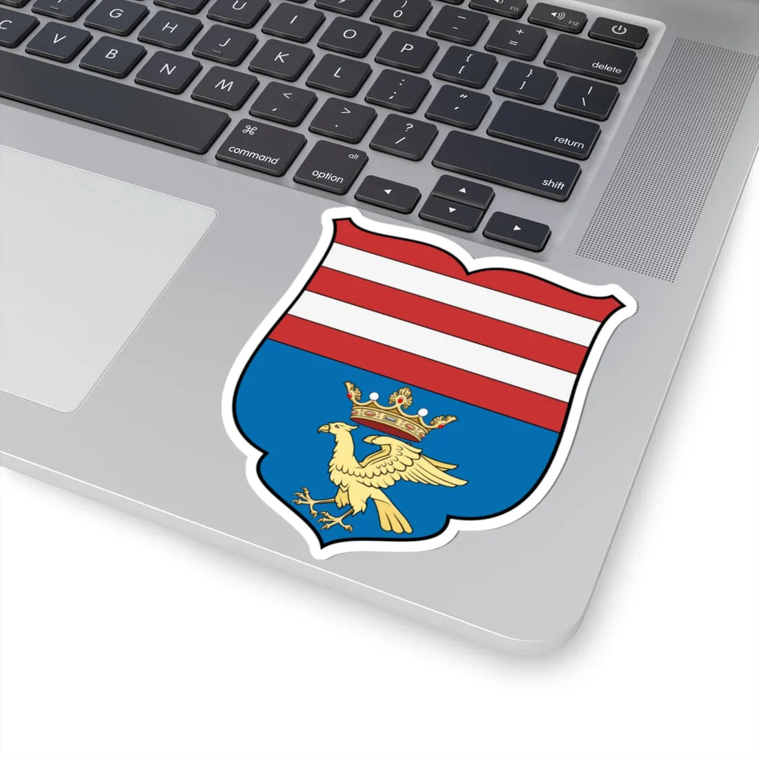 Coa Hungary County Abaúj-Torna Historical (Hungary) (Coat of Arms) STICKER Vinyl Kiss-Cut Decal - The Sticker Space