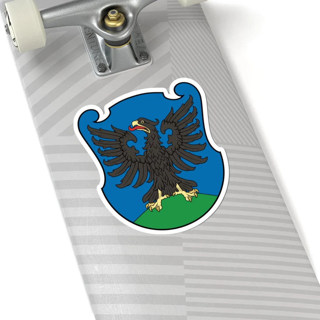 Coa Hungary County Alsó-Fehér Historical (Hungary) (Coat of Arms) STICKER Vinyl Kiss-Cut Decal - The Sticker Space