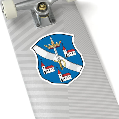 Coa Hungary County Bars history (Hungary) (Coat of Arms) STICKER Vinyl Kiss-Cut Decal - The Sticker Space