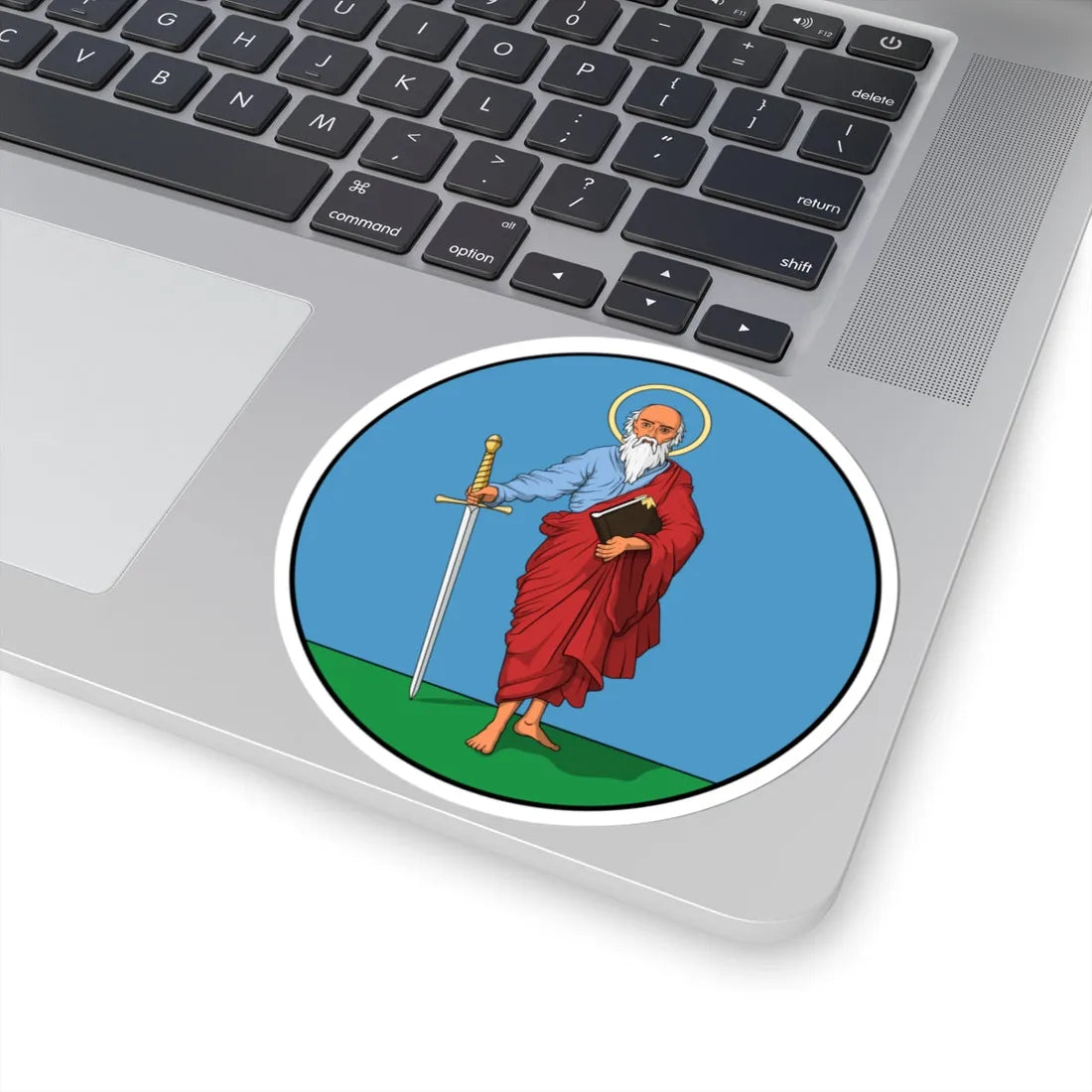 Coa Hungary County Bács-Bodrog history (Hungary) (Coat of Arms) STICKER Vinyl Kiss-Cut Decal - The Sticker Space