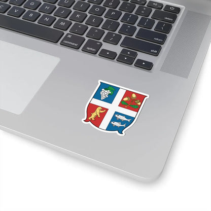 Coa Hungary County Bereg history (Hungary) (Coat of Arms) STICKER Vinyl Kiss-Cut Decal - The Sticker Space