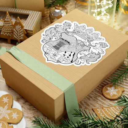 Coa Hungary County Bihar BW (Hungary) (Coat of Arms) STICKER Vinyl Kiss-Cut Decal - The Sticker Space