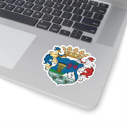Coa Hungary County Bihar (Hungary) (Coat of Arms) STICKER Vinyl Kiss-Cut Decal - The Sticker Space