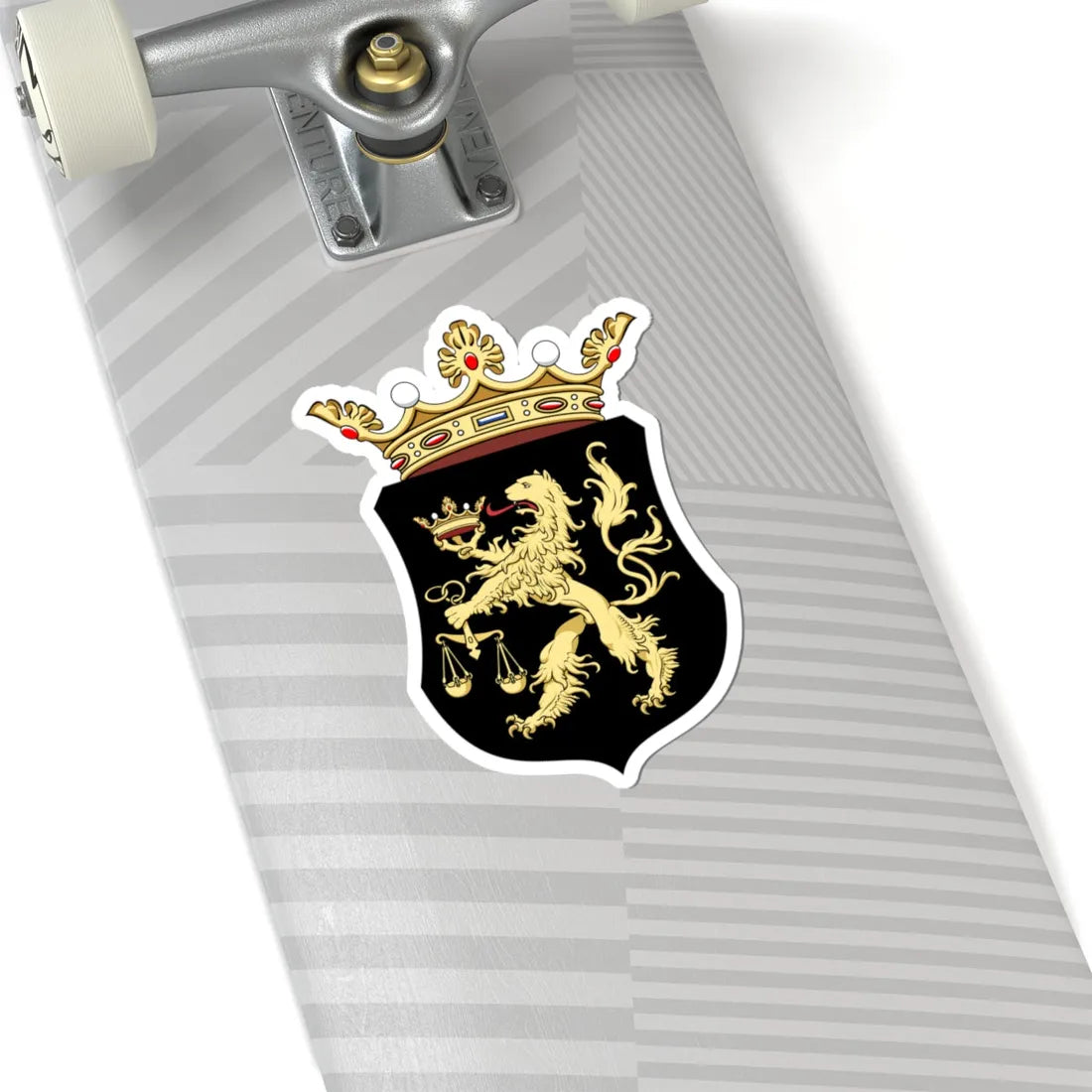 Coa Hungary County Borsod history (Hungary) (Coat of Arms) STICKER Vinyl Kiss-Cut Decal - The Sticker Space