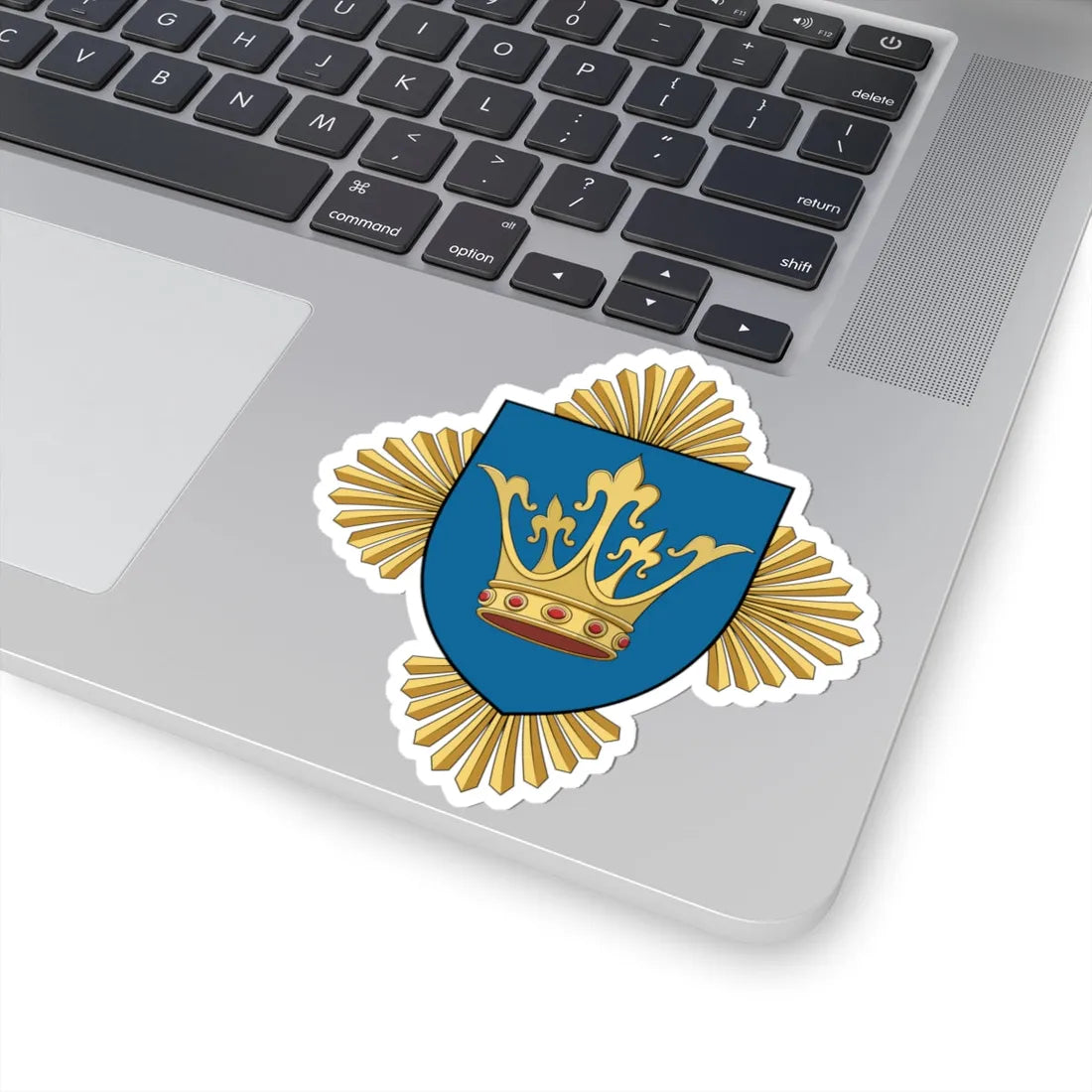 Coa Hungary County Brassó history (Hungary) (Coat of Arms) STICKER Vinyl Kiss-Cut Decal - The Sticker Space