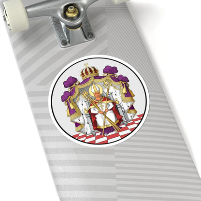 Coa Hungary County Esztergom history (Hungary) (Coat of Arms) STICKER Vinyl Kiss-Cut Decal - The Sticker Space