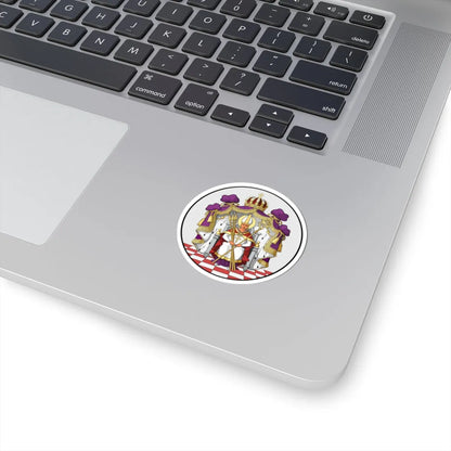 Coa Hungary County Esztergom history (Hungary) (Coat of Arms) STICKER Vinyl Kiss-Cut Decal - The Sticker Space