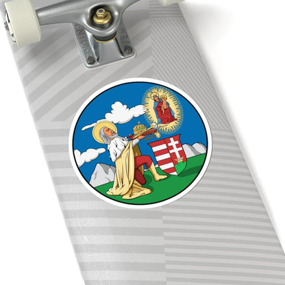 Coa Hungary County Fejér history (Hungary) (Coat of Arms) STICKER Vinyl Kiss-Cut Decal - The Sticker Space