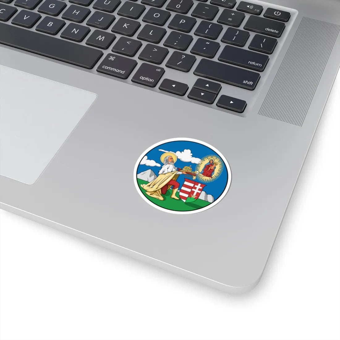 Coa Hungary County Fejér history (Hungary) (Coat of Arms) STICKER Vinyl Kiss-Cut Decal - The Sticker Space