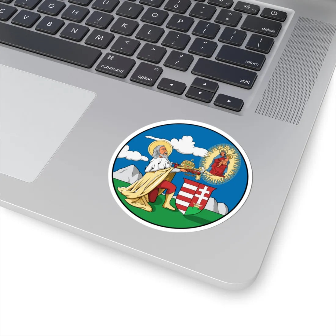 Coa Hungary County Fejér history (Hungary) (Coat of Arms) STICKER Vinyl Kiss-Cut Decal - The Sticker Space