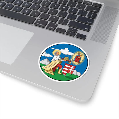 Coa Hungary County Fejér history (Hungary) (Coat of Arms) STICKER Vinyl Kiss-Cut Decal - The Sticker Space